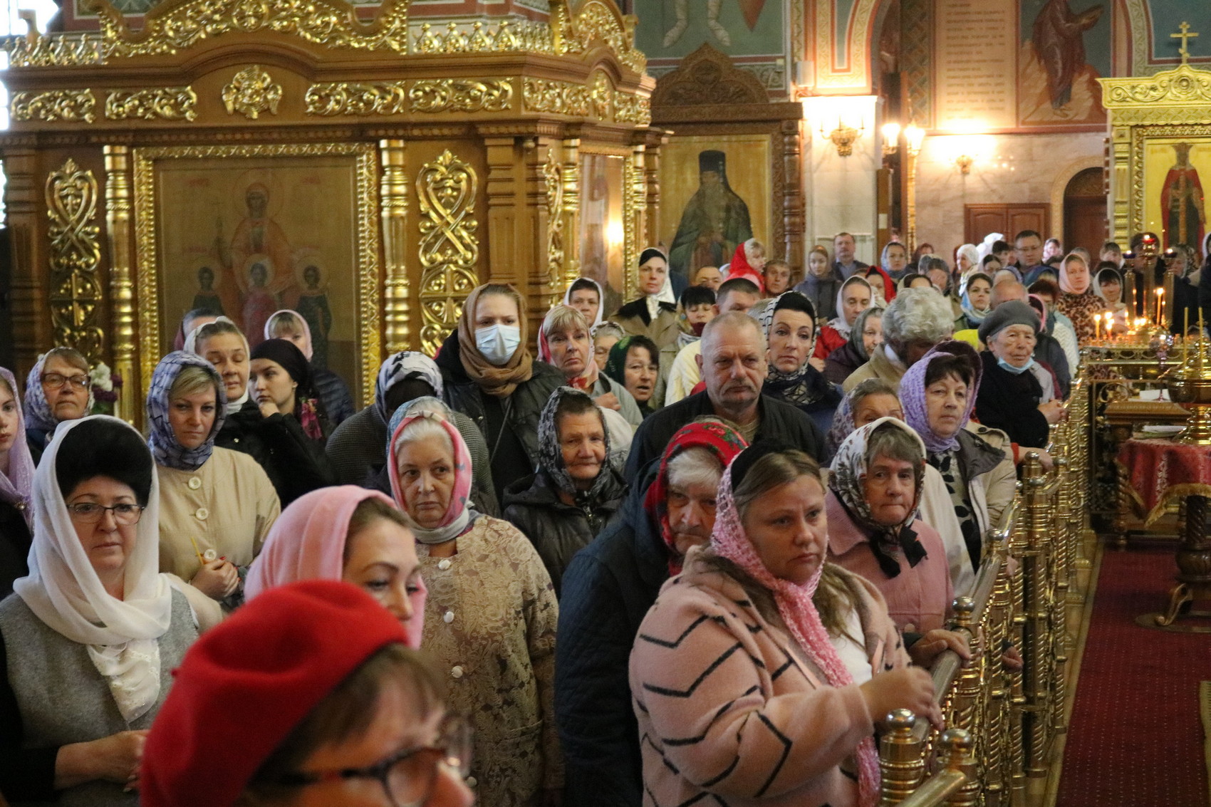 Абакан Пасха в Преображенском соборе