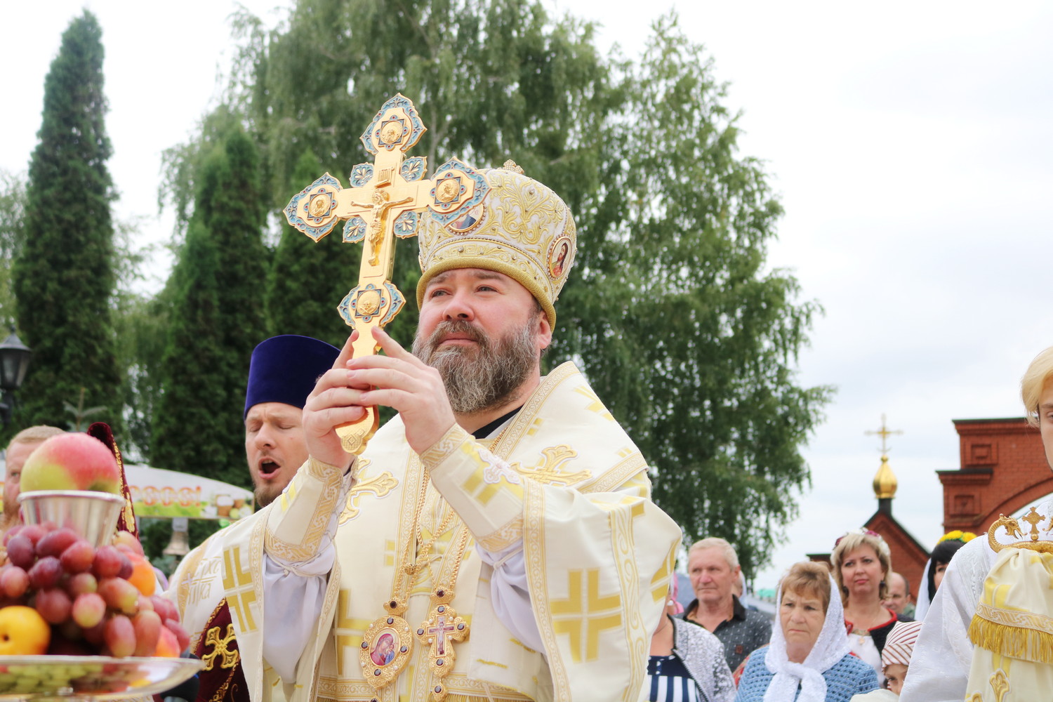 Спасо Преображенский храм Губкин